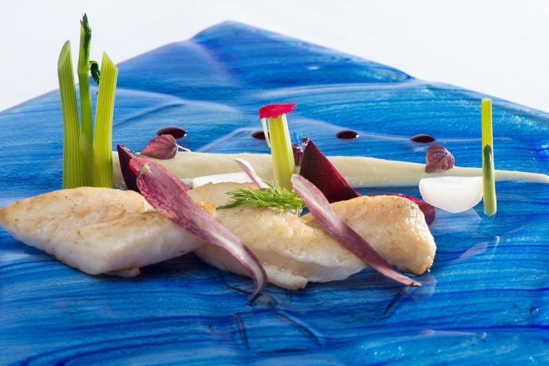 CHEF Fabio-Cordella-La-veranda-del-color-fish-design-color-gourmet